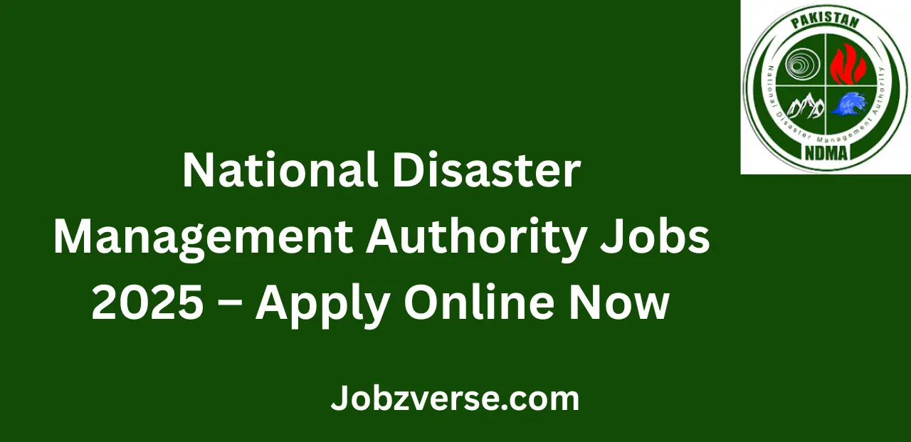 National Disaster Management Authority Jobs 2025 Apply Online Now